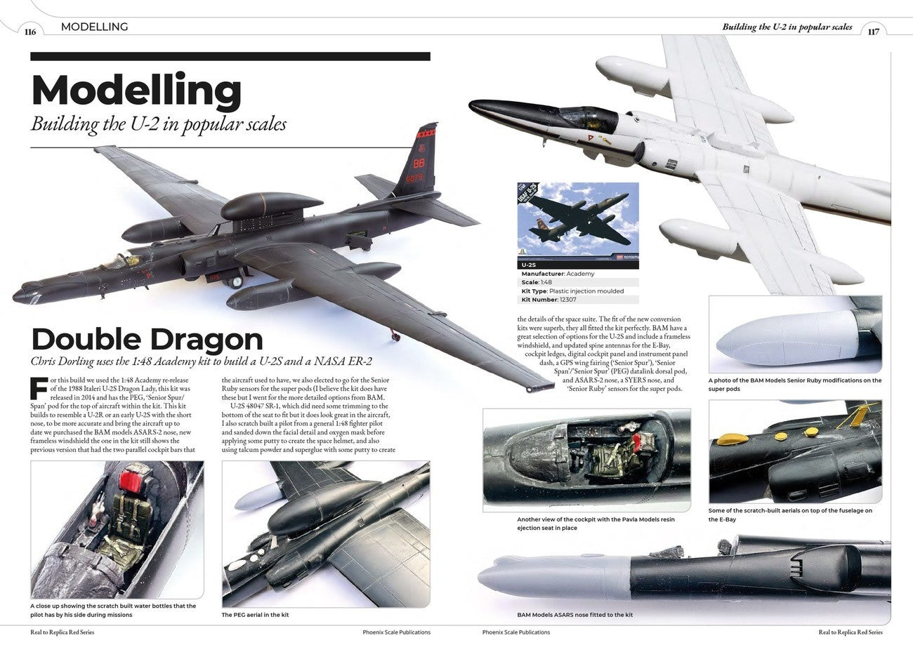 Phoenix Scale Publications R2RRED05 The Lockheed U-2 Dragon Lady by Ryan Doring