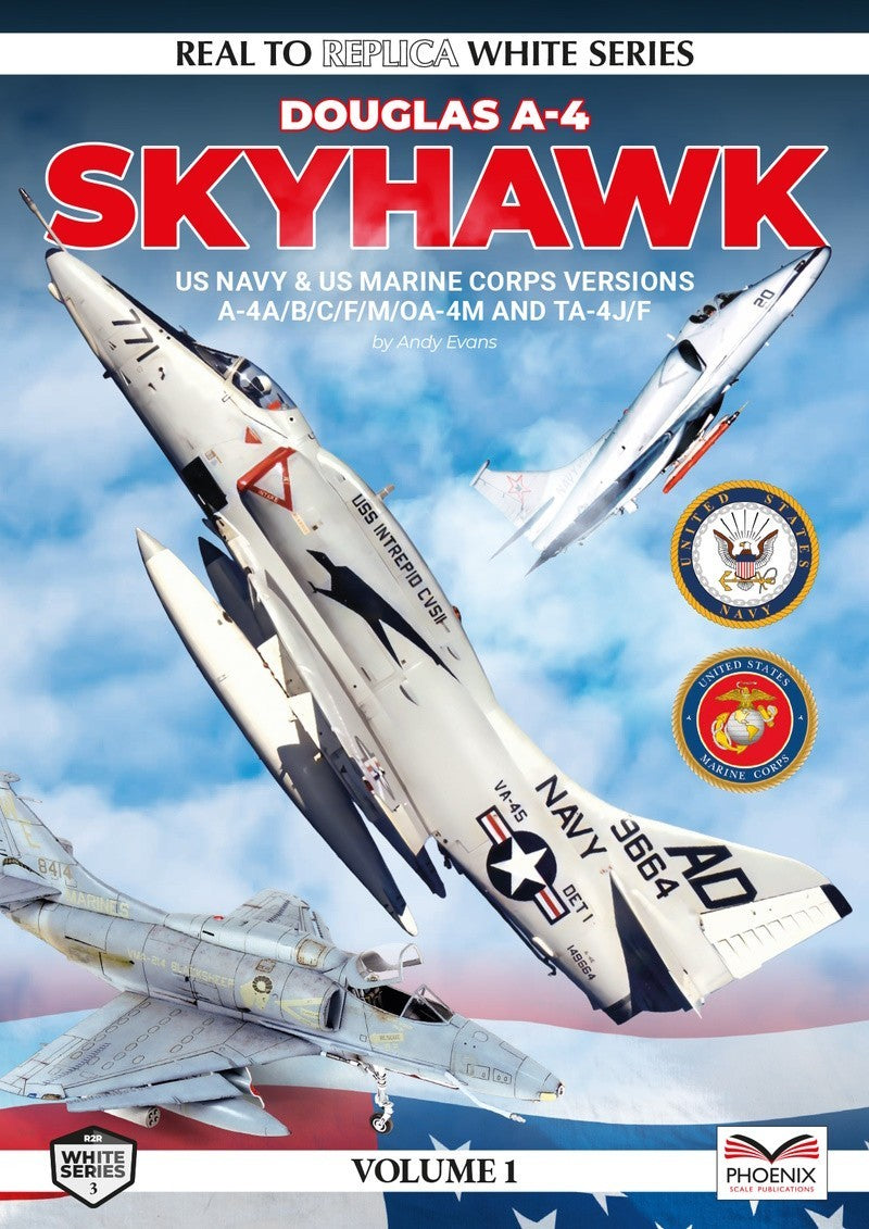 Phoenix Scale R2RWHITE03 A-4 Skyhawk Vol 1 USN/USMC Variants