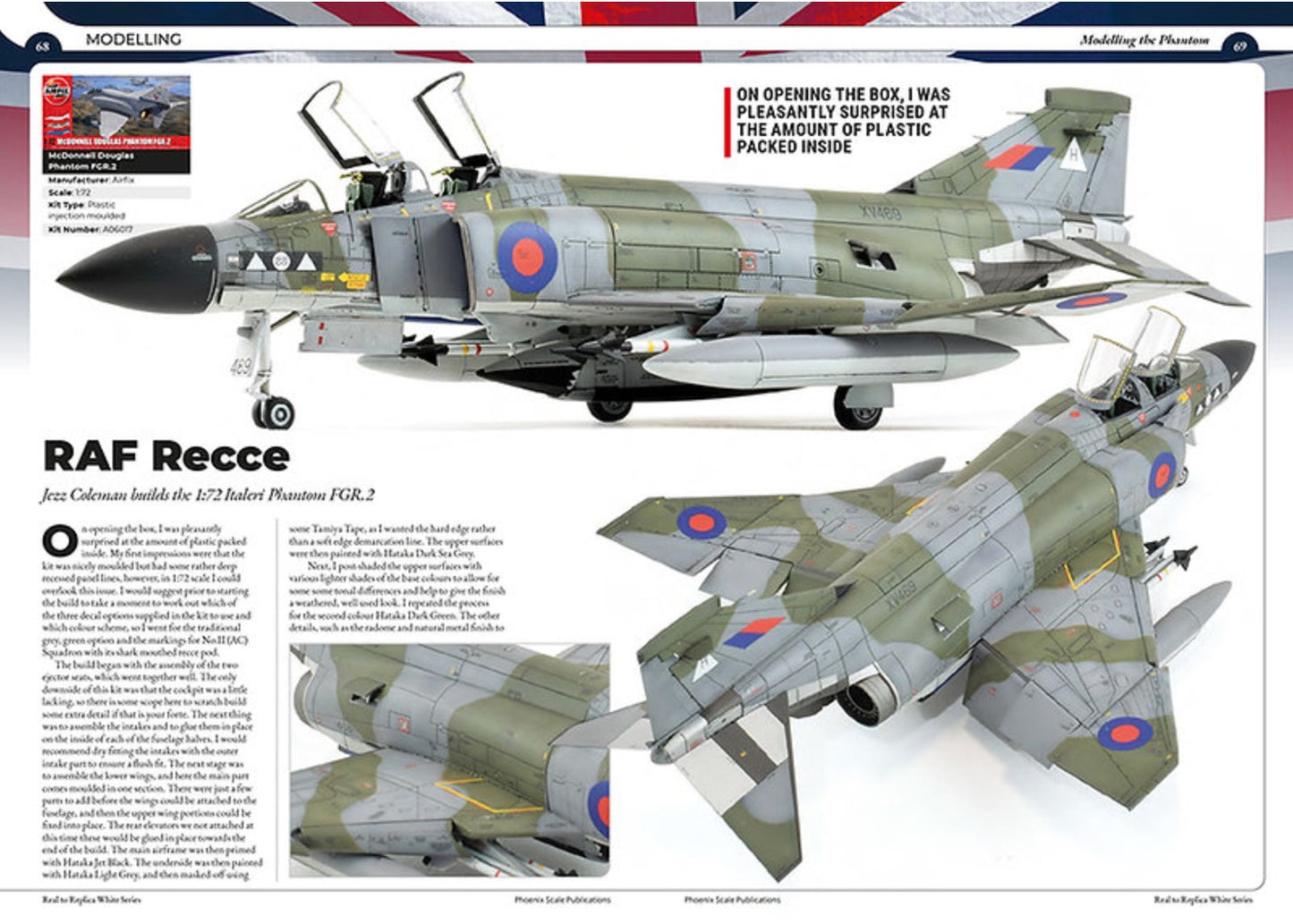 Phoenix Scale Publications R2RWHITE05 The McDonnell-Douglas Phantom