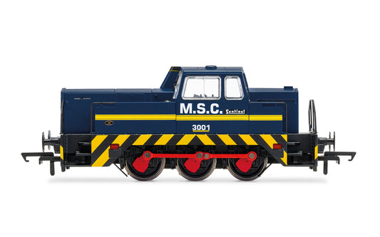 Hornby R30084 MSC, Sentinel, 0-6-0DH, 3001 - Era 8 OO Gauge