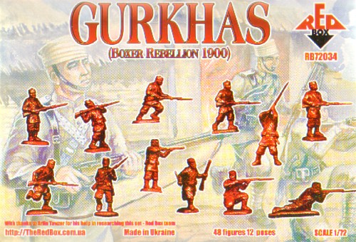Red Box RB72034 1:72 Gurkhas