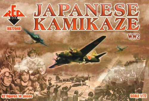 Red Box RB72048 1:72 'Kamikaze' Japanese pilot figures