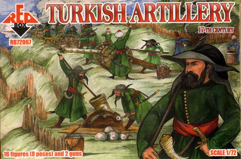 Red Box RB72067 1:72 Turkish Artillery 17th century