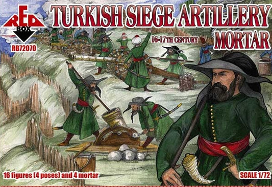 Red Box RB72070 1:72 Turkish Siege Artillery