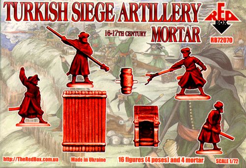 Red Box RB72070 1:72 Turkish Siege Artillery