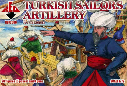 Red Box RB72080 1:72 Turkish sailors artillery, 16-17th century