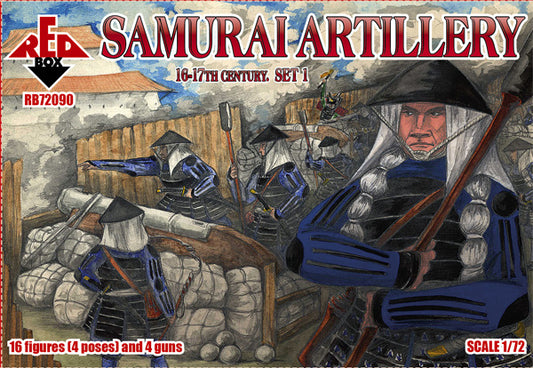 Red Box RB72090 1:72 Samurai Artillery 16-17 c