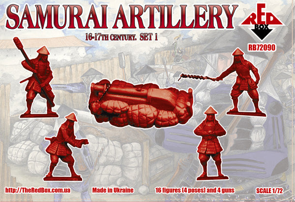 Red Box RB72090 1:72 Samurai Artillery 16-17 c