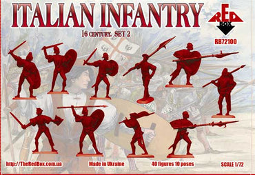 Red Box RB72100 1:72 Italian Infantry