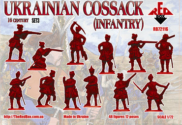 Red Box RB72116 1:72 Ukrainian cossack infantry