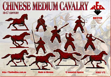 Red Box RB72118 1:72 Chinese Medium Cavalry 16-17 century