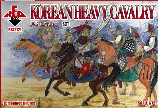 Red Box RB72121 1:72 Korean Heavy Cavalry 16-17 century
