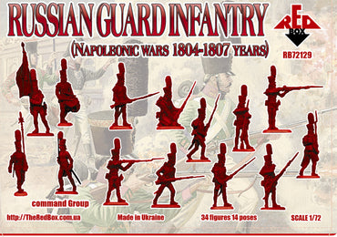 Red Box RB72129 1:72 Napoleonic Russian Guard Infantry