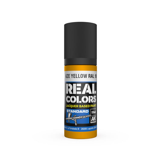 AK Interactive RC813 Maize Yellow RAL 1006 17ml Real Colours Lacquer Paint