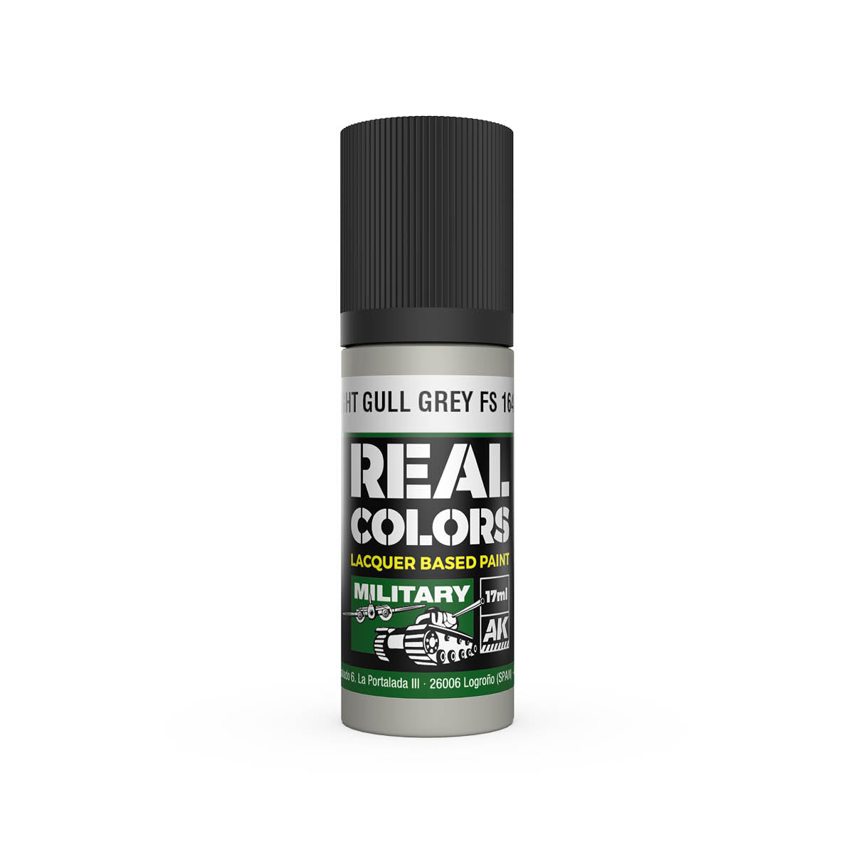 AK Interactive RC889 Light Gull Grey FS 16440 17ml Real Colours Lacquer Paint