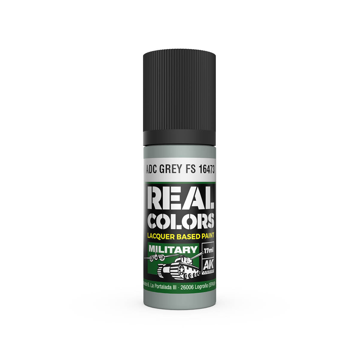 AK Interactive RC890 ADC Grey FS 16473 17ml Real Colours Lacquer Paint