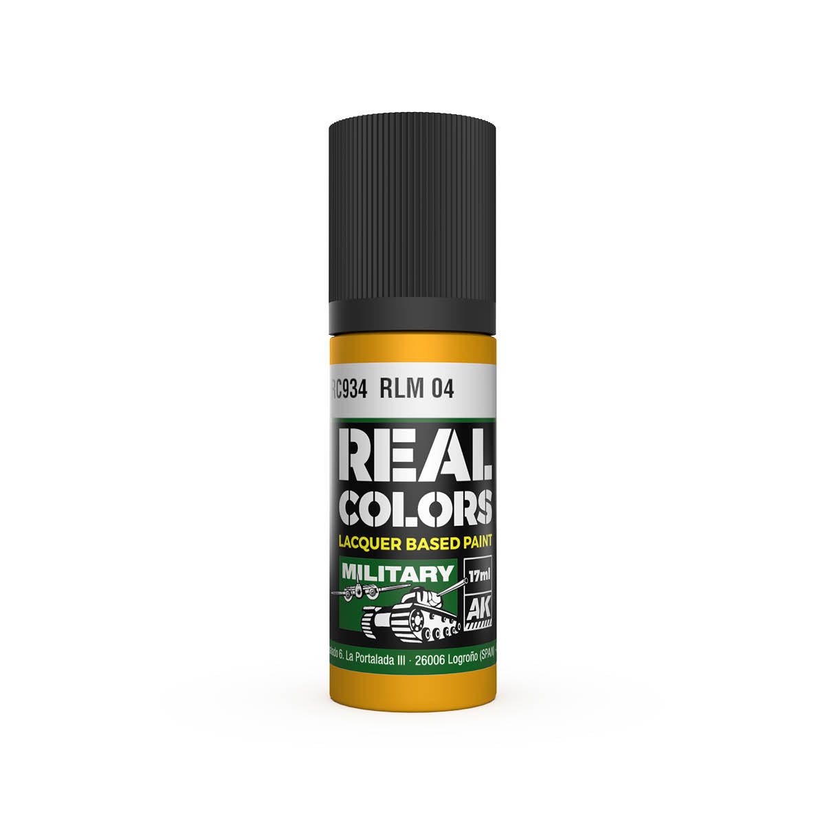 AK Interactive RC934 RLM 04 17ml Real Colours Lacquer Paint
