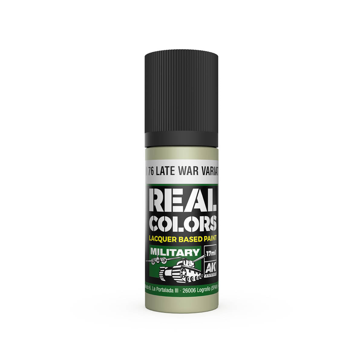 AK Interactive RC945 RLM 76 Late War Variation 17ml Real Colours Lacquer Paint