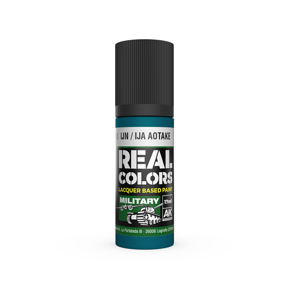 AK Interactive RC958 IJN / IJA Aotake 17ml Real Colours Lacquer Paint