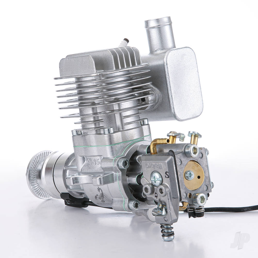 Stinger Engines 15cc Single Cylinder Side Exhaust 2-Stroke Petrol Engine RCGF15SE