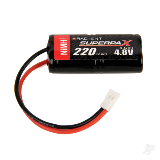 Radient NiMH 4.8V 220mAh 1-2AAA Stick, Micro SC, TR, ALL, MIC A0347