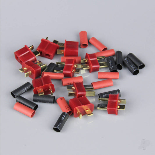 Radient Deans Pairs including Heat Shrink (5 pcs) AC010001