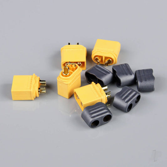 Radient XT60 Male with Cap End (ESC End) (5 pcs) AC010033