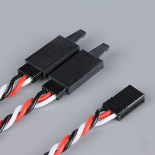Radient Futaba HD Twisted Y Lead with Clip 300mm AC010245