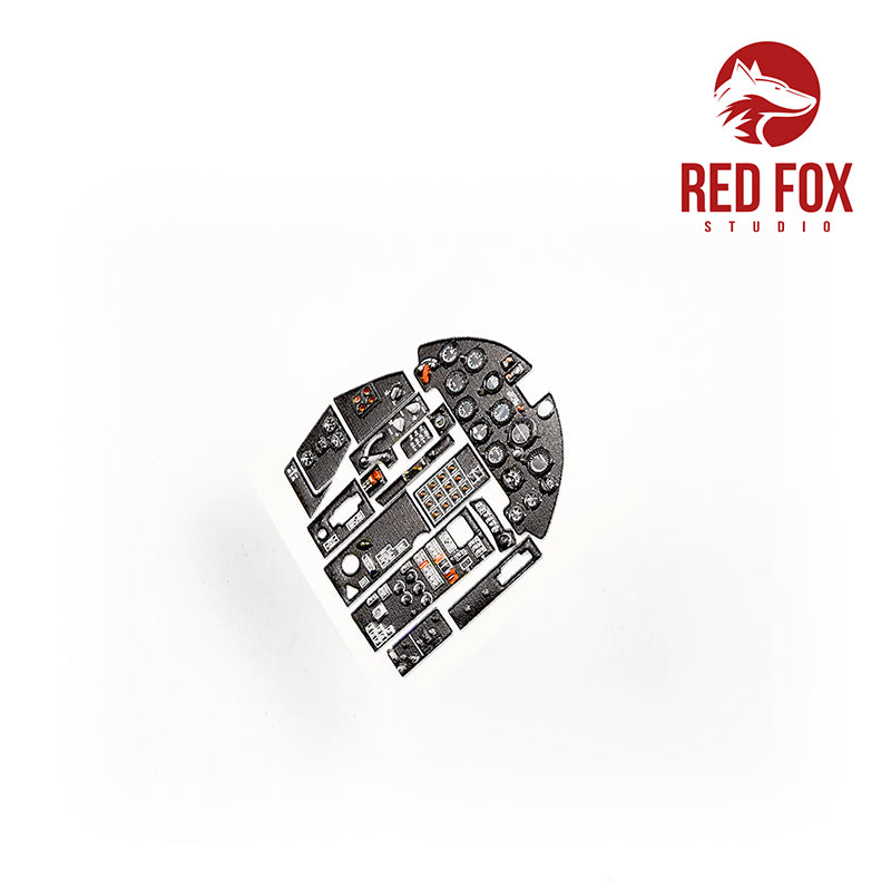 Red Fox RFS-32038 1:32 F4U-1A Corsair 3D Acrylic Instrument Panel