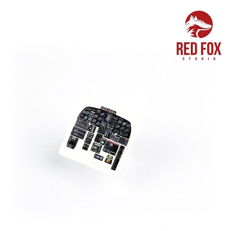 Red Fox RFS-32042 1:32 O-2A Skymaster 3D Acrylic Instrument Panel