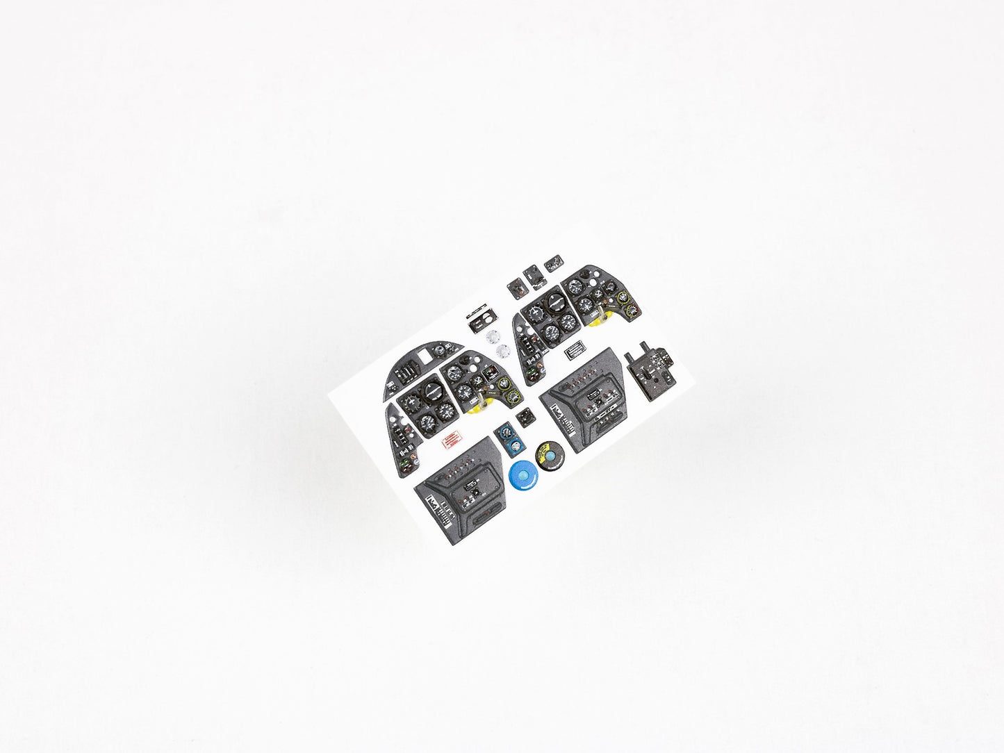 Red Fox Studio RFS-32129 1:32 Messerschmitt Bf-109G-2/G-4 3D Instr. Panel