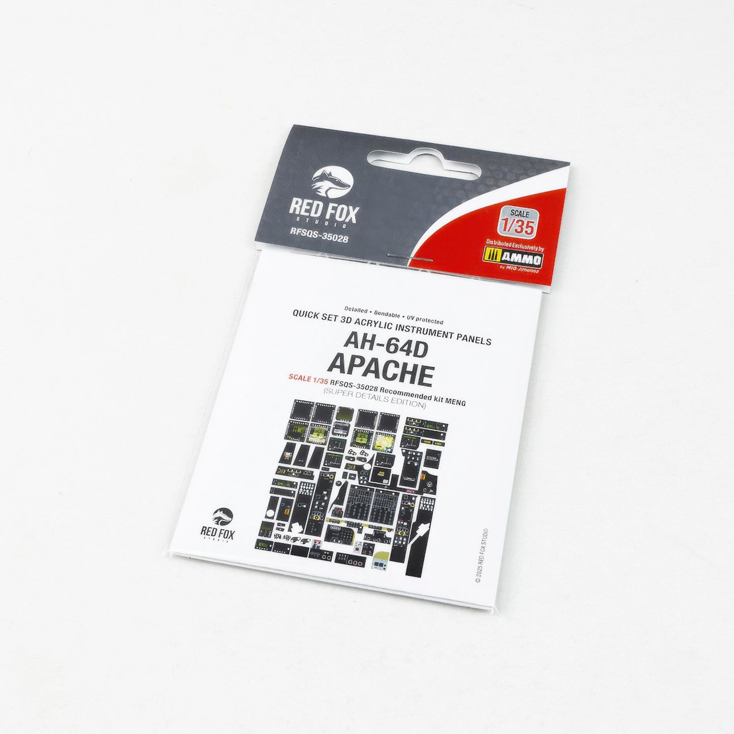 Red Fox Studio RFS-35028 1:35 Bell/Boeing AH-64D Apache