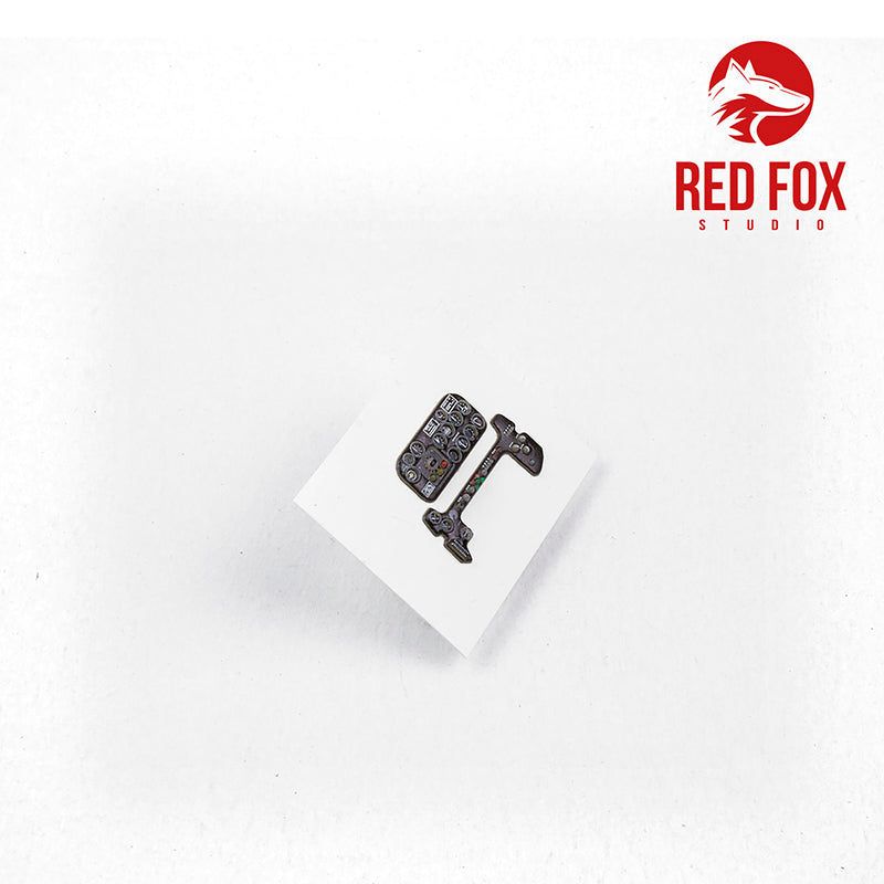 Red Fox Studio RFS-48001 1:48 Lavochkin La-5FN Quick Set 3D Acrylic Instr. Panel