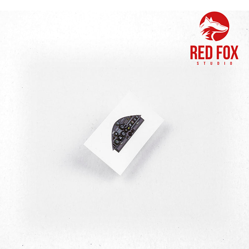 Red Fox RFS-48005 1:48 Bf-108 Taifun 3D Acrylic Instrument Panel