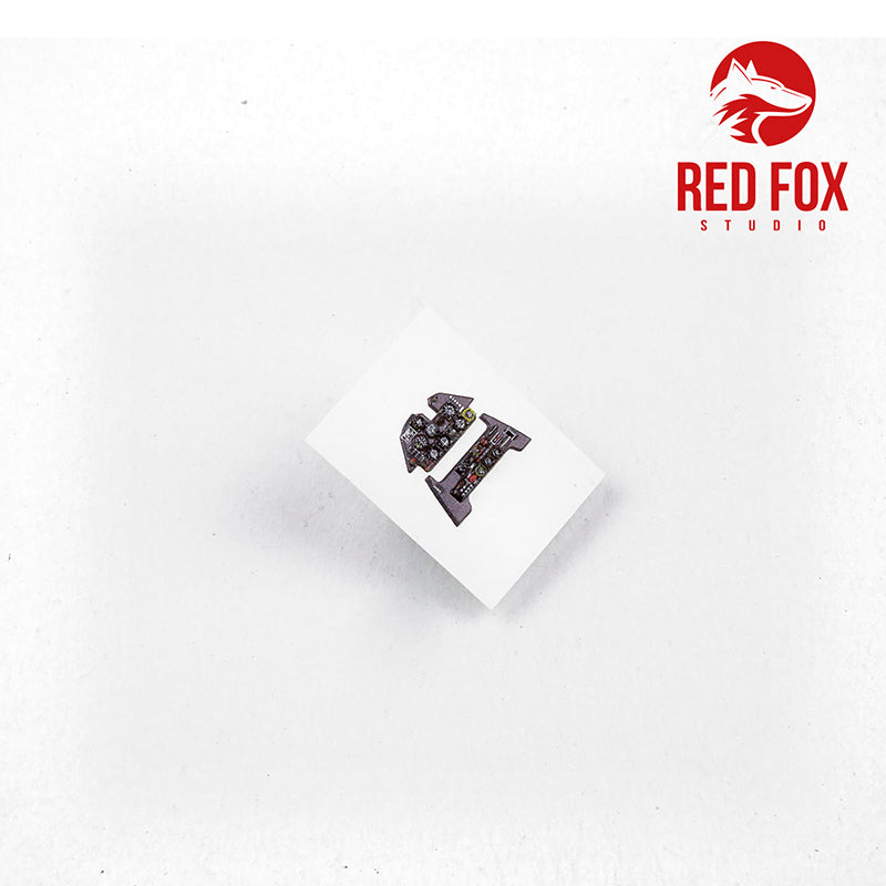 Red Fox RFS-48006 1:48 Bf-109C-3 3D Acrylic Instrument Panel