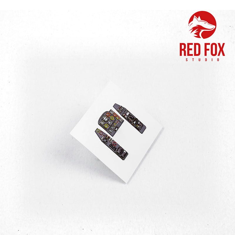 Red Fox RFS-48007 1:48 Ta-183 Huckebein 3D Instrument Panel