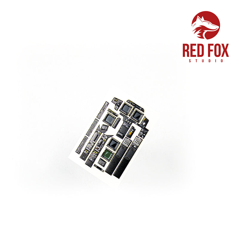 Red Fox RFS-48032 1:48 AH-64E Apache 3D Acrylic Instrument Panel