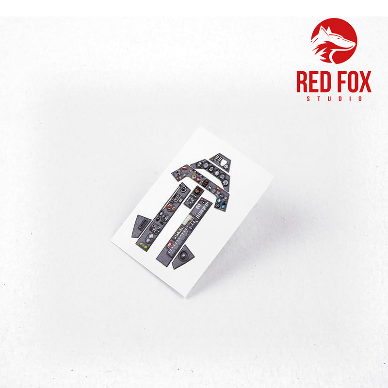 Red Fox RFS-48044 1:48 Fw-190A-2 3D Acrylic Instrument Panel