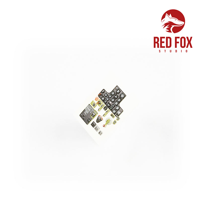 Red Fox Studio RFS-48048 1:48 Curtiss P-40B Warhawk 3D Acrylic Instrument Panel