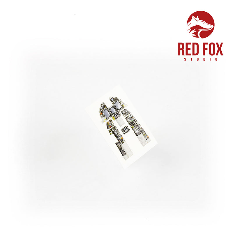 Red Fox Studio RFS-48051 1:48 AMX A-1M 3D Acrylic Instrument Panel