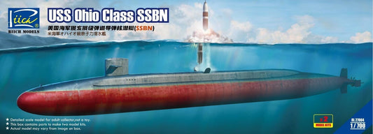 Riich Models RL27004 1:700 USS Ohio Class SSBN
