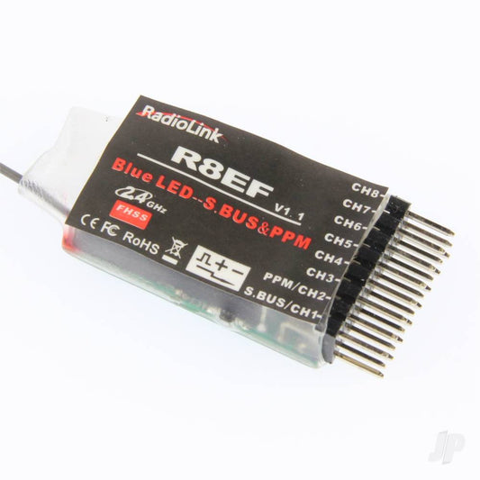RadioLink R8EF 2.4GHz 8-Channel Receiver R081005
