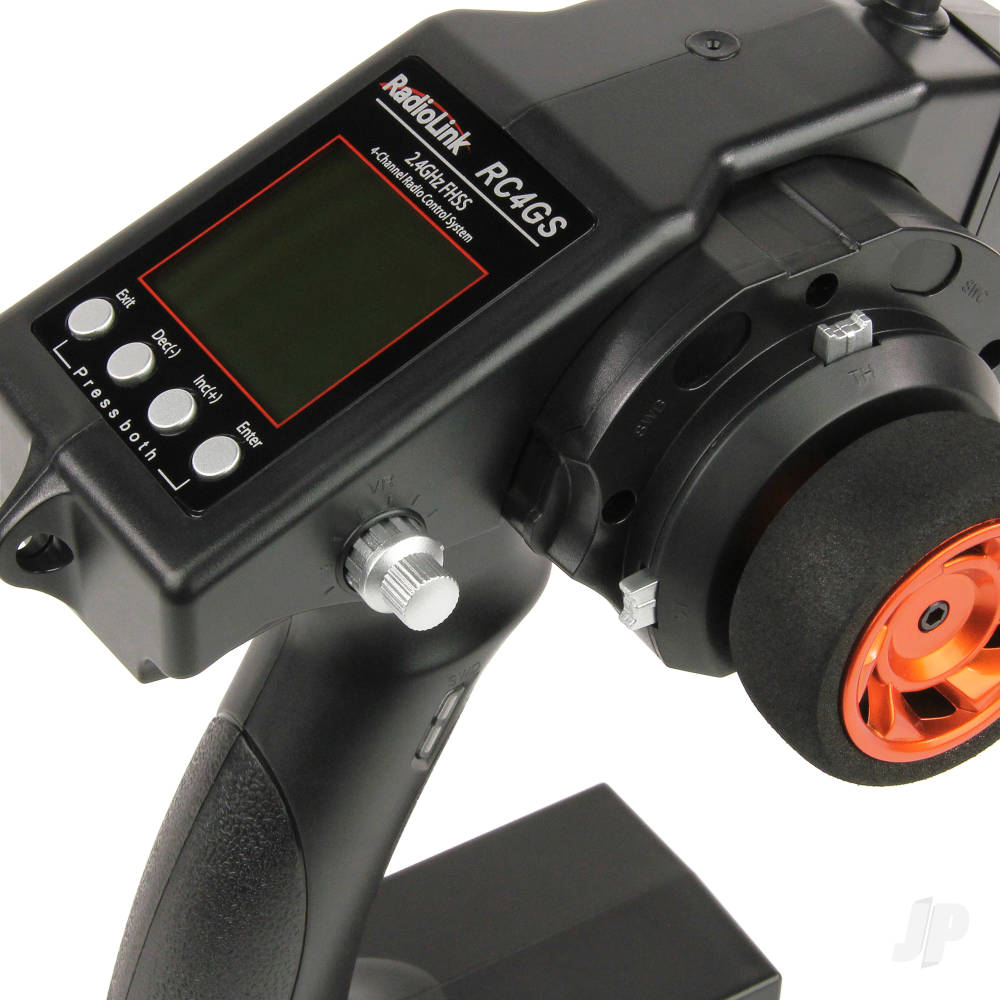 RadioLink RC4GS-V2 2.4GHz 4-Channel Tx with 1x R6FG-V3 (Gyro Rx) and 1x R6F-V2 (Standard Rx) T041000