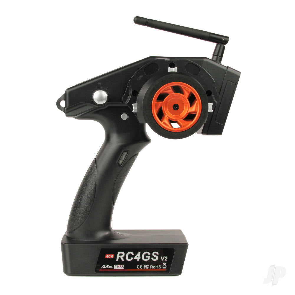 RadioLink RC4GS-V2 2.4GHz 4-Channel Tx with 1x R6FG-V3 (Gyro Rx) and 1x R6F-V2 (Standard Rx) T041000