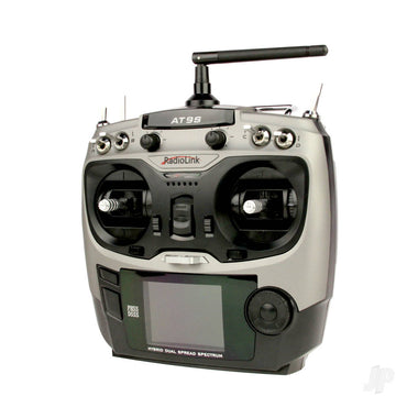 RadioLink AT9S 2.4GHz 10-Channel Transmitter with Receiver (Silver) (Mode 1) T091005
