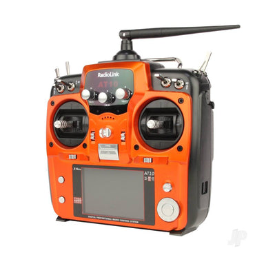 RadioLink AT10II 2.4GHz 12-Channel Transmitter with Receiver (Orange) T121006