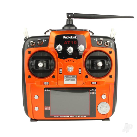 RadioLink AT10II 2.4GHz 12-Channel Transmitter with Receiver (Orange) T121006