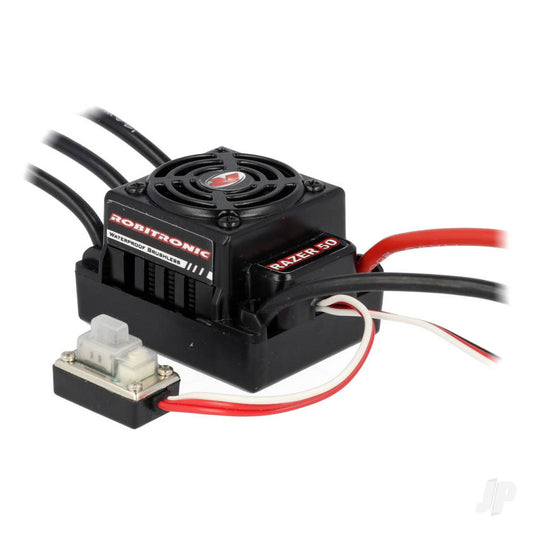 Robitronic ten Brushless ESC 50A 2-3S R01221