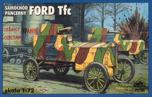 RPM RPM72100 1:72 Ford model T armoured car