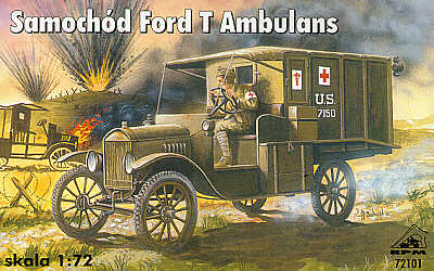 RPM RPM72101 1:72 Ford Model T ambulance